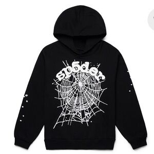 Oh web black Sp5der Hoodie